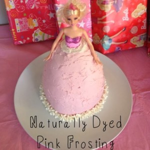 Naturally Dyed Pink Frosting