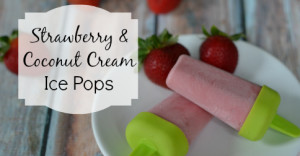Strawberry Coconut Cream Ice Pops Facebook