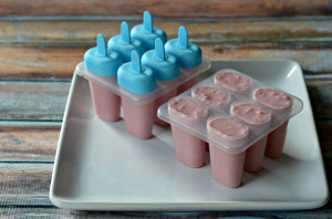 Strawberry Coconut Cream Ice Pops Molds